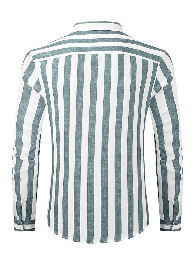 Chinese Shirt Men's Mandarin Collar