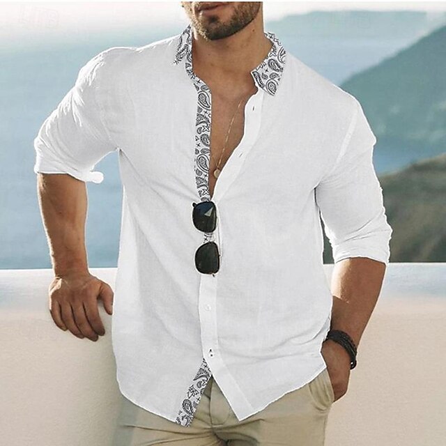 Shirt Up Beach Men's Casual Summer Button