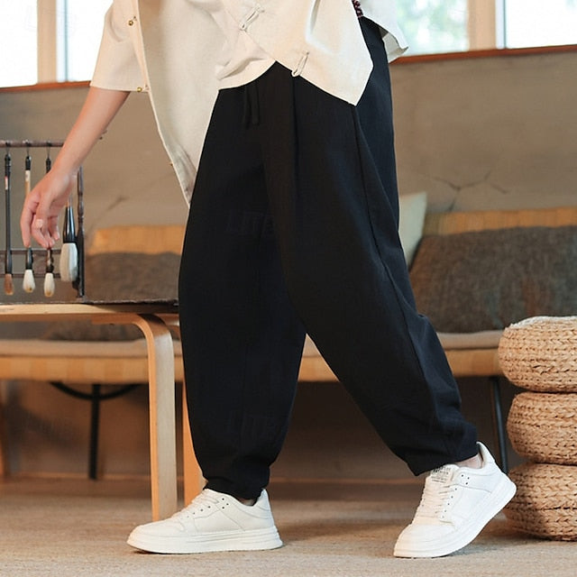 Corduroy Pants Trousers Casual Shorts Pocket Men's
