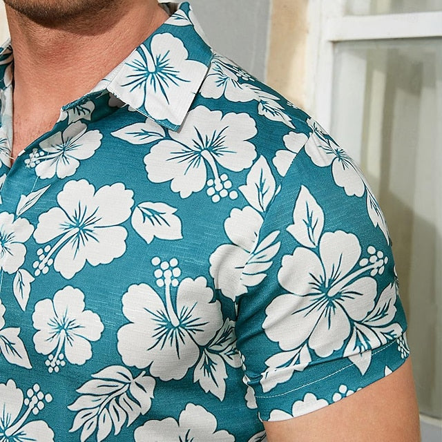 Linen Beach Summer Casual Men's Shirt