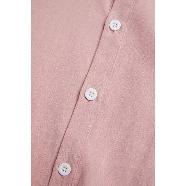 Men's Shirt Beach Summer Wear Linen Button Up