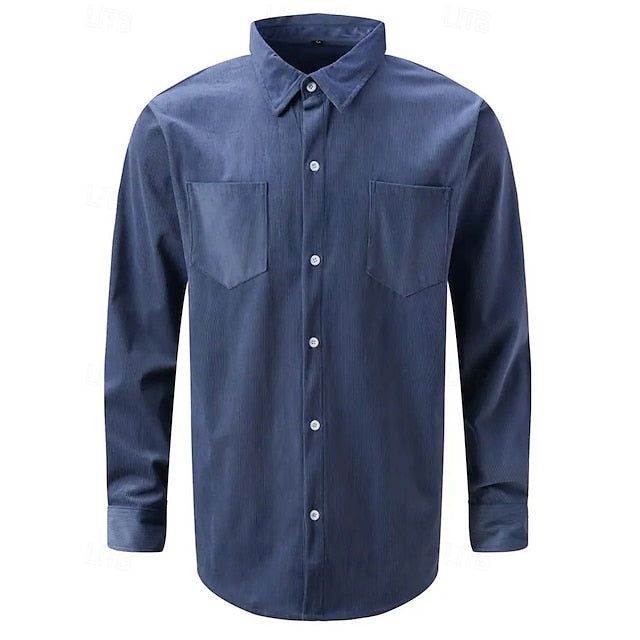 Up Summer Button Men's Casual Shirt Beach