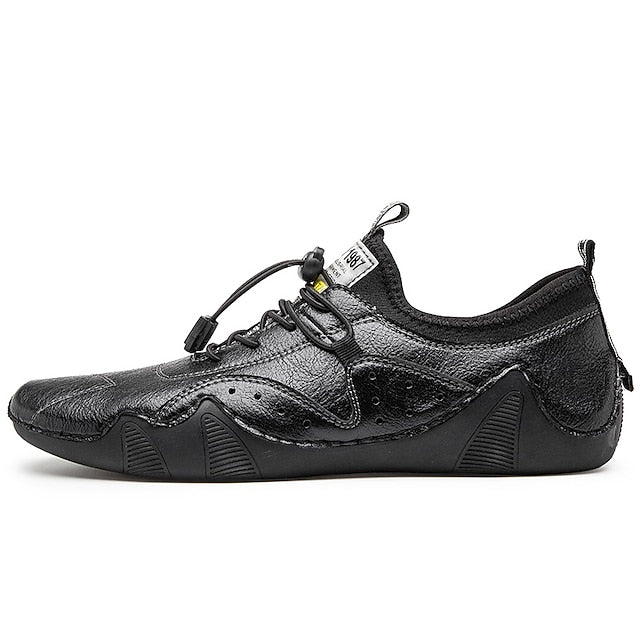 Faux Men's – Lightweight Sneakers Casual Leather