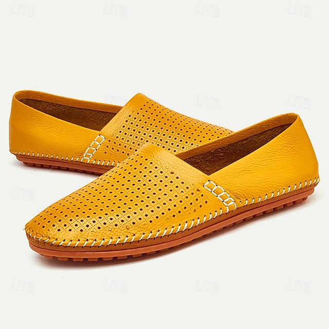 Casual Men's Shoes Mesh Lightweight Slip-On Breathable –