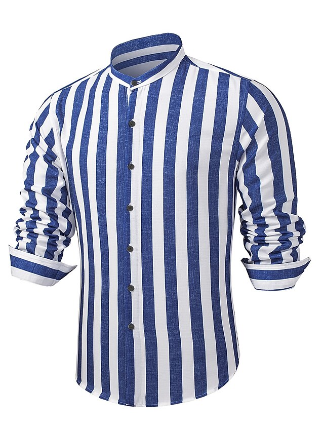 Chinese Shirt Men's Mandarin Collar