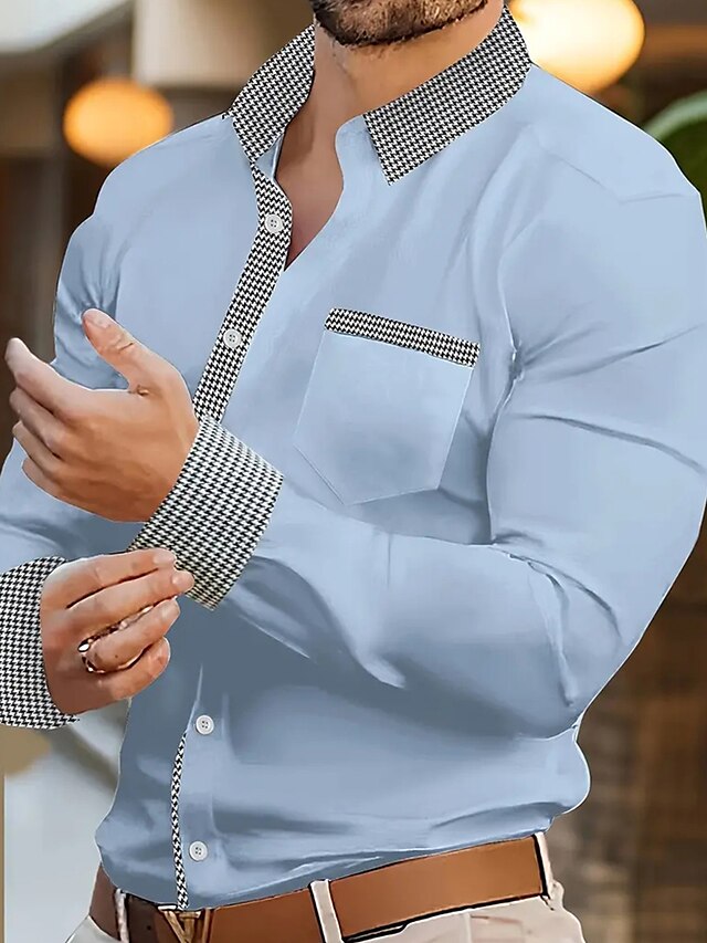Up Summer Men's Collar Shirt Camp Button