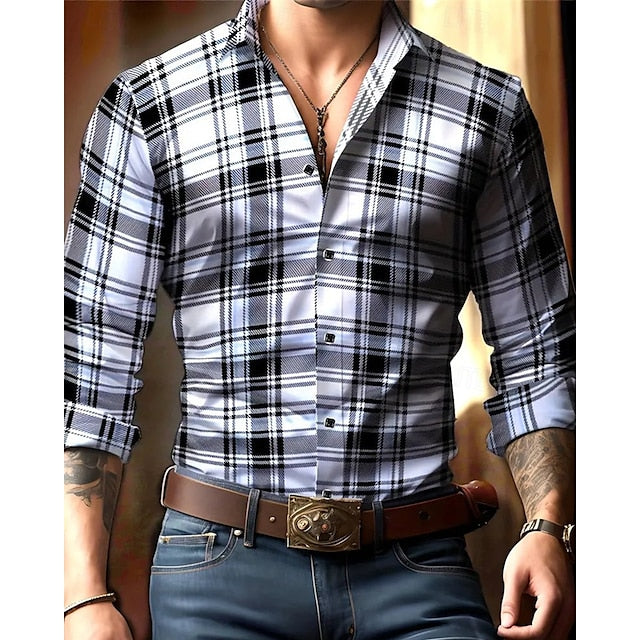 Corduroy Casual Men's Plain Up Shirt Button
