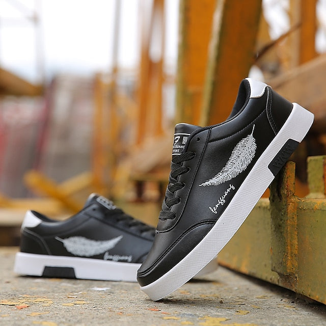 Sneakers Men's Sporty Look Casual White Comfort Shoes