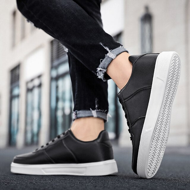 Shoes White Daily Walking Casual Retro Sneakers Men's