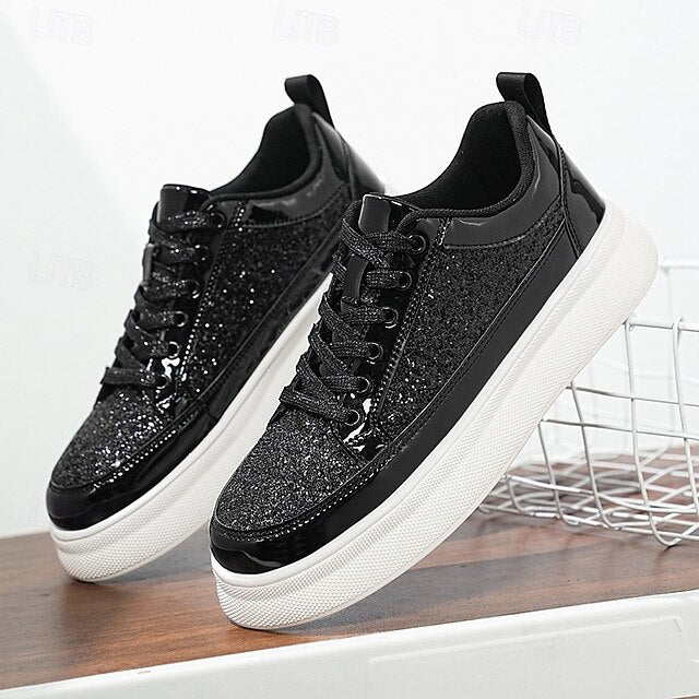 Sneakers Men's Leather Comfortable Slip Casual PU Walking