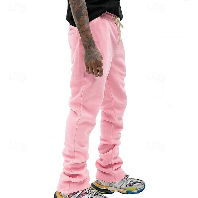Pants Sweatpants Casual Elastic Drawstring Men's Trousers