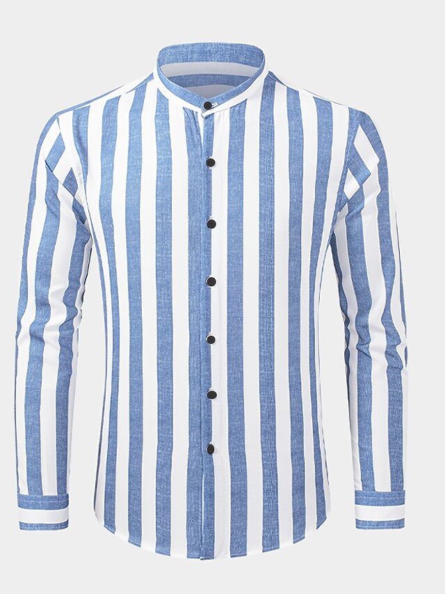 Chinese Shirt Men's Mandarin Collar