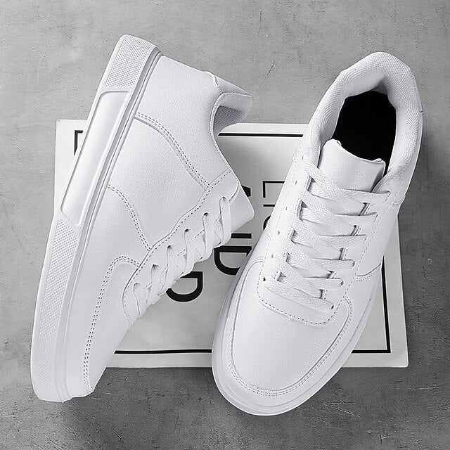 Shoes White Daily Walking Casual Retro Sneakers Men's