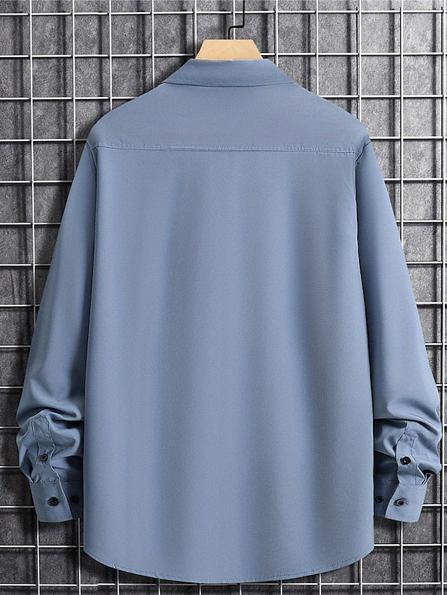 Shirt Button Casual Up Men's Summer Beach