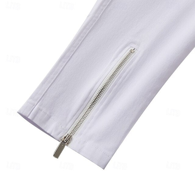 Casual Men's Cargo Chinos Pants Trousers Summer
