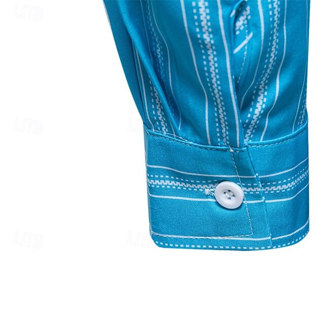 Men's Summer Shirt Beach Up Casual Button