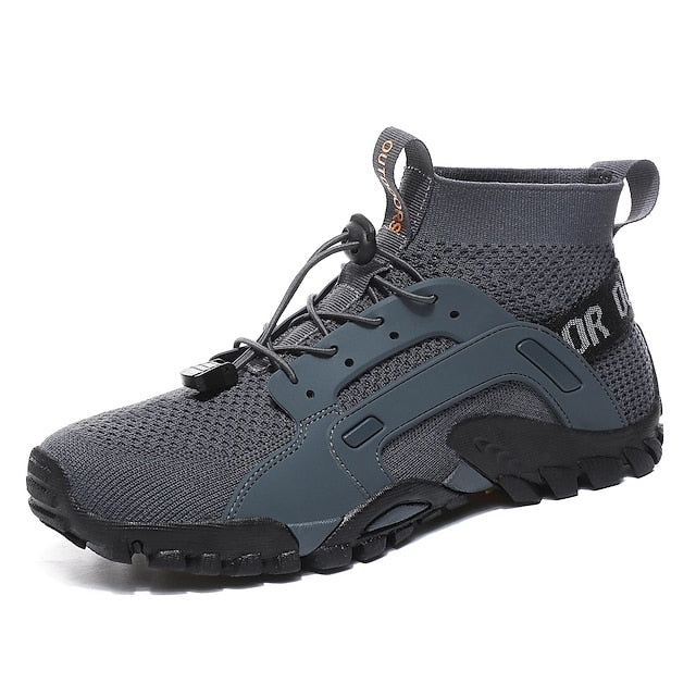 with Support Men's Ankle Outdoor Hiking - Shoes Breathable