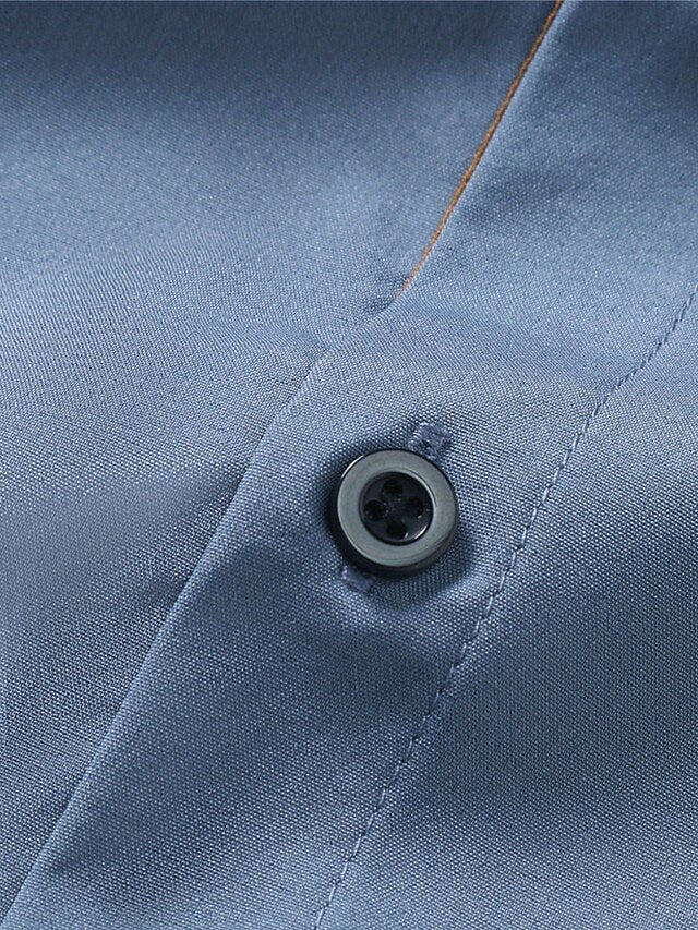 Shirt Button Casual Up Men's Summer Beach