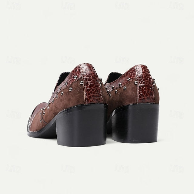 Slip-On Chic Style with Espadrilles: Leather Women's Orange