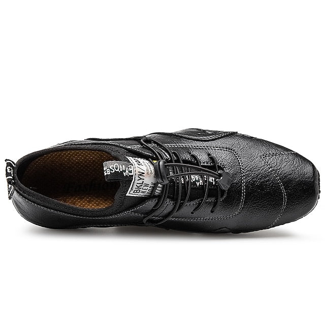 Faux Men's – Lightweight Sneakers Casual Leather