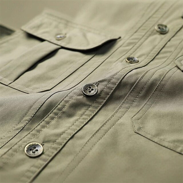 Men's Casual Shirt Popover Beach Summer