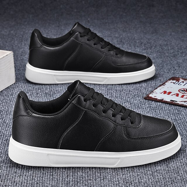 Shoes White Daily Walking Casual Retro Sneakers Men's
