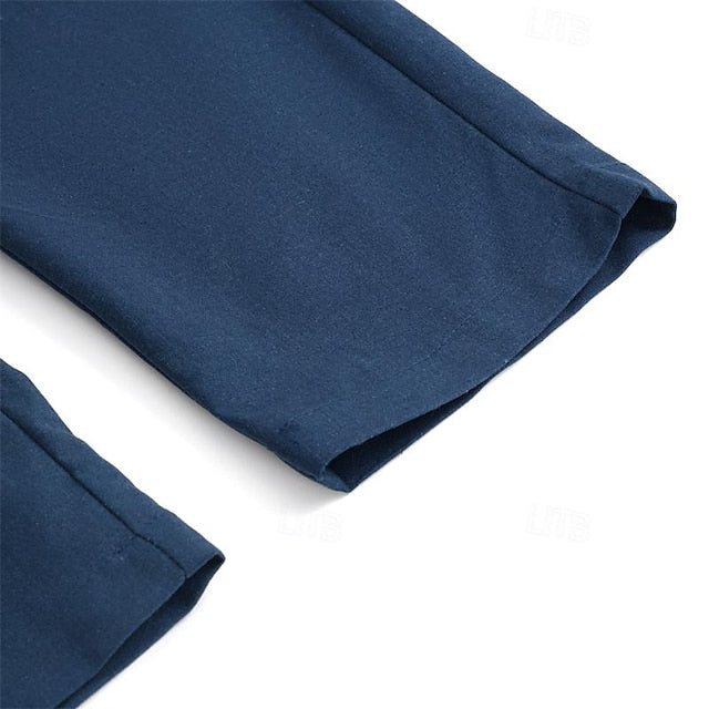 Dress Pants Beach Linen Trousers Men's Summer Pants Pants