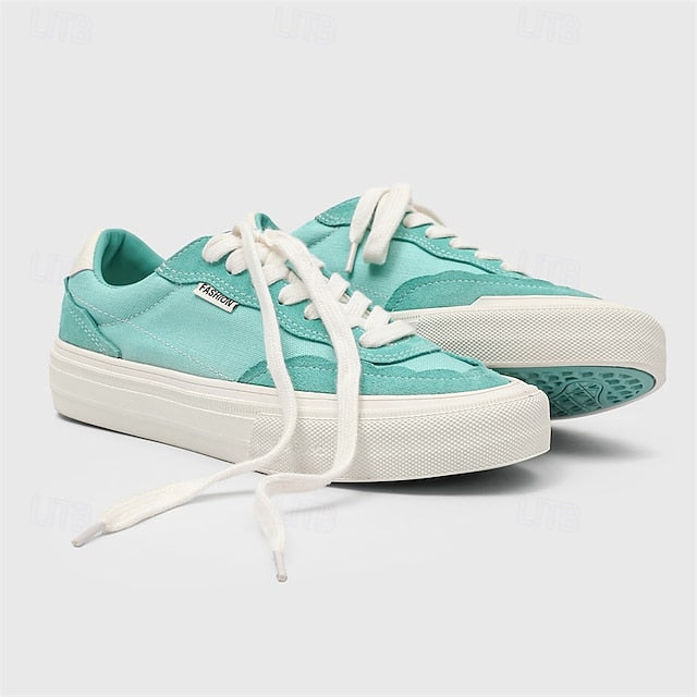 Comfortable Canvas Sneakers Slip Walking Casual Men's Suede