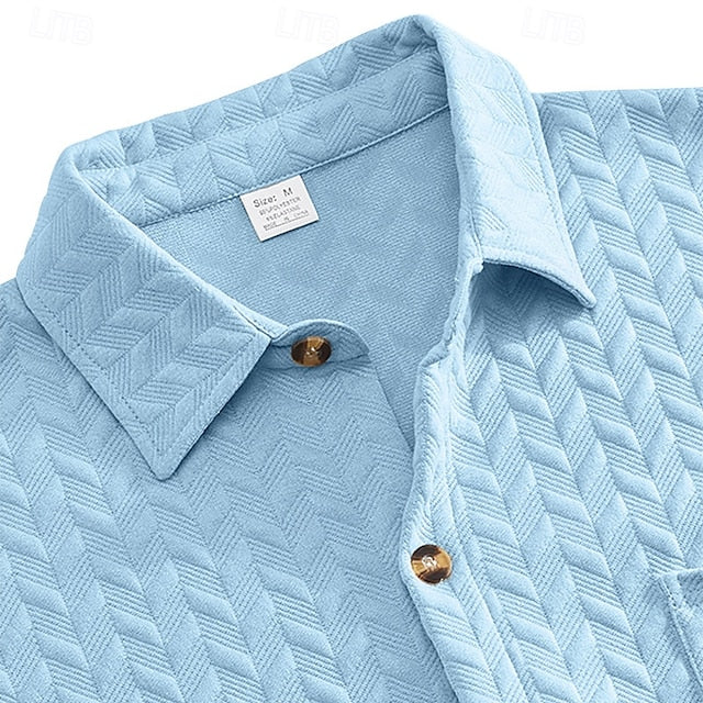 Beach Button Up Men's Casual Summer Shirt