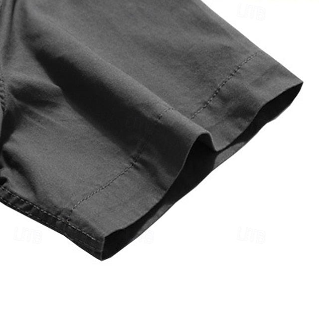 Men's Casual Up Button Shirt Beach Summer