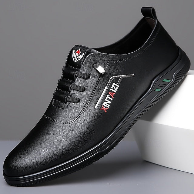 - Men's with Sneakers Shoes Comfortable Lace-Up Tan Casual