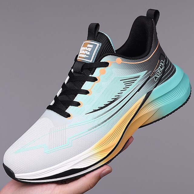 Running Men's Shoes Gradient – Cushioned Lightweight
