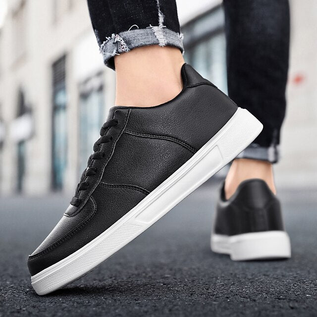 Shoes White Daily Walking Casual Retro Sneakers Men's