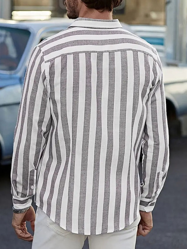 Up Shirt Men's Summer Button Casual