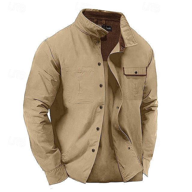 Cargo Men's Summer Up Button Shirt Casual