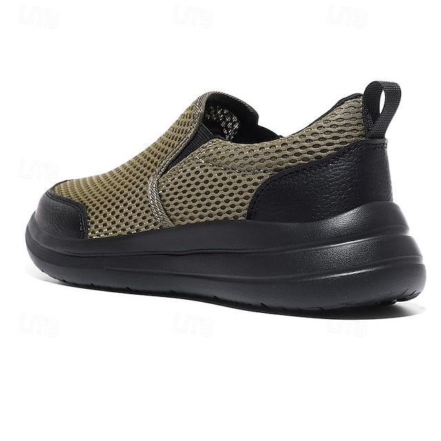 Shoes with Print Canvas Men's Animal Espadrille Slip-On