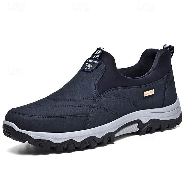 Slip-Ons PU Loafers Breathable Leather Men's