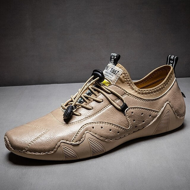 Faux Men's – Lightweight Sneakers Casual Leather