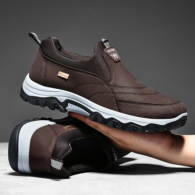 Slip-Ons PU Loafers Breathable Leather Men's