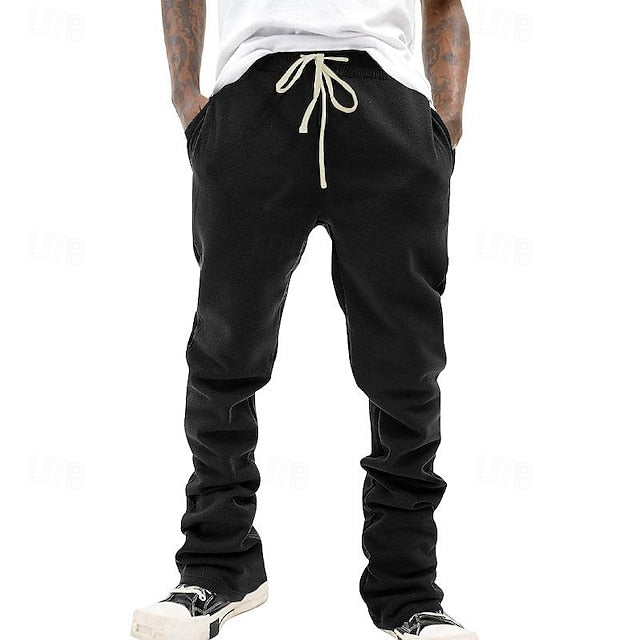 Pants Sweatpants Casual Elastic Drawstring Men's Trousers