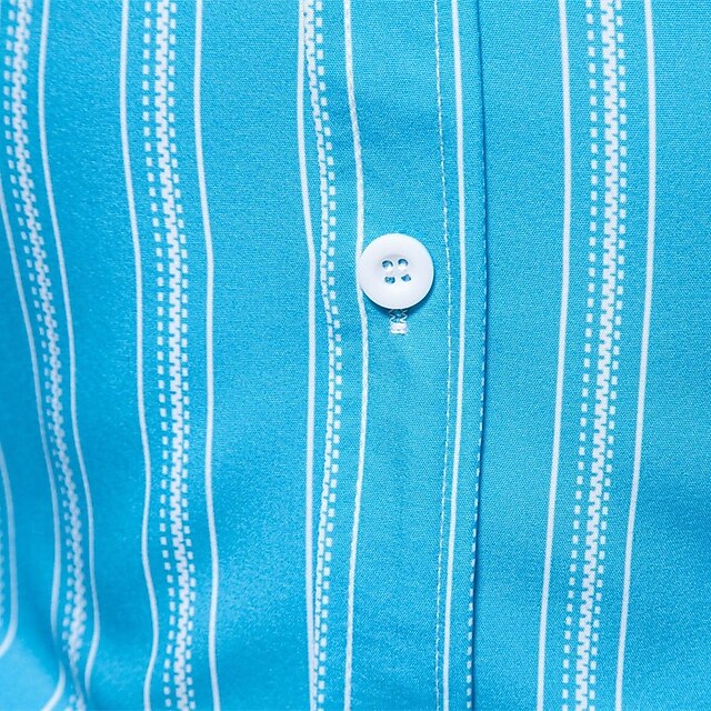 Men's Summer Shirt Beach Up Casual Button