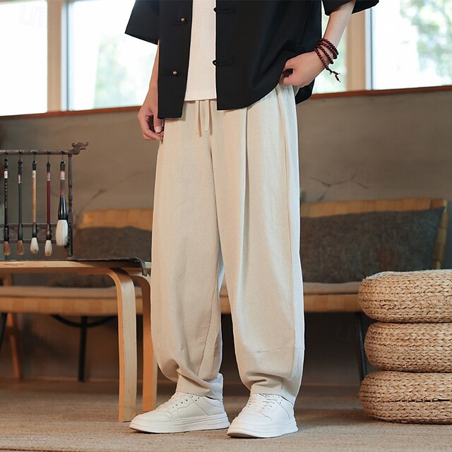 Corduroy Pants Trousers Casual Shorts Pocket Men's