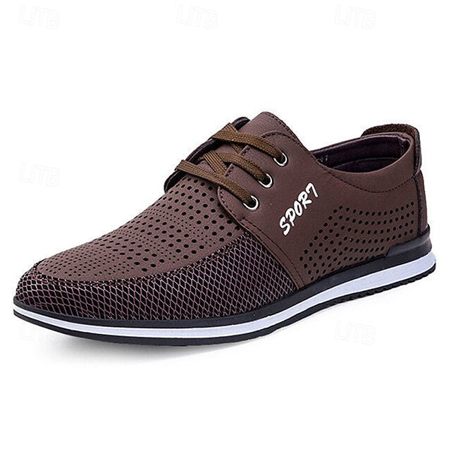Breathable - with Navy Mesh Shoes Blue Upper Men's Sports