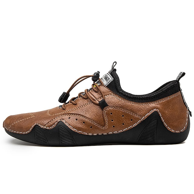 Faux Men's – Lightweight Sneakers Casual Leather