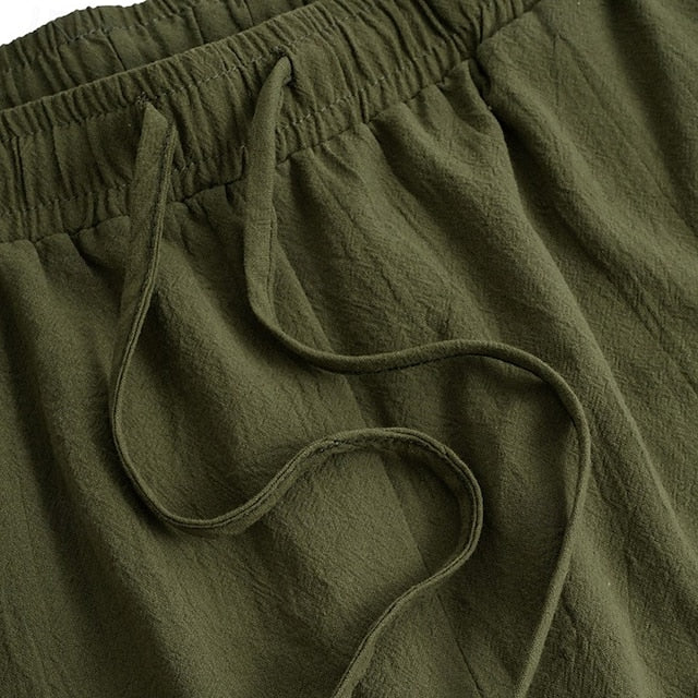 Pants Cargo Trousers Pants Summer Gauze Men's Beach Pants