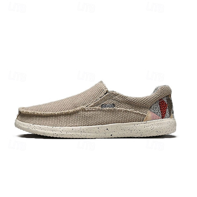 Leather Men's Loafers Slip-On