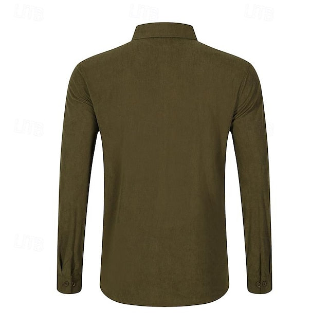 Men's Beach Summer Up Button Casual Shirt