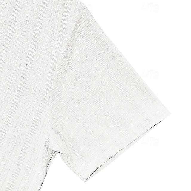 Up Summer Button Casual Beach Shirt Men's