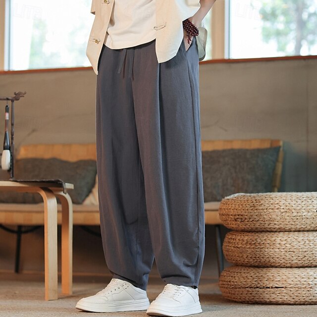 Corduroy Pants Trousers Casual Shorts Pocket Men's