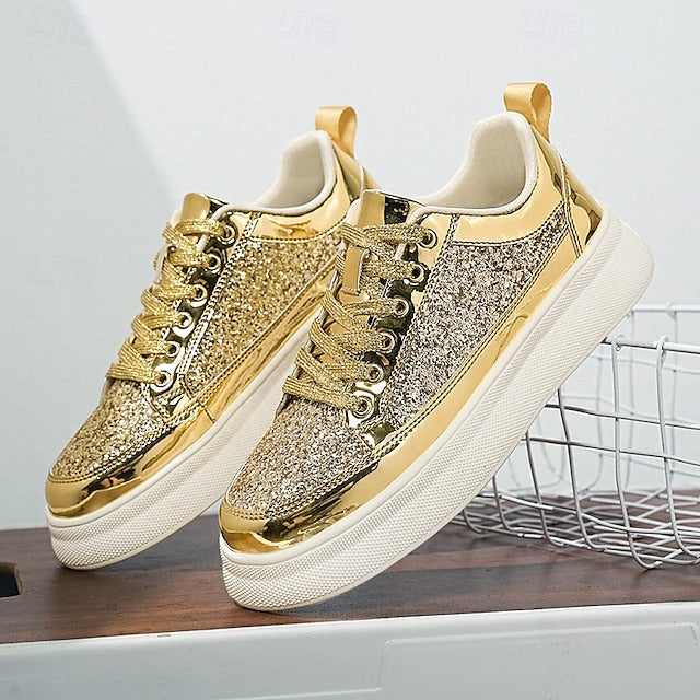 Sneakers Men's Leather Comfortable Slip Casual PU Walking